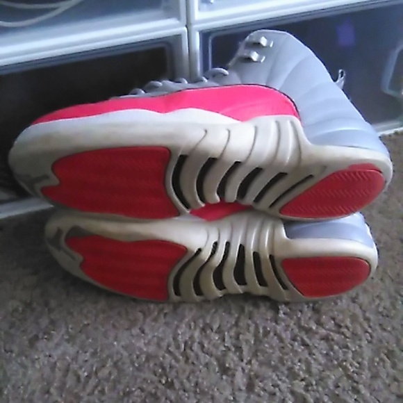 Jordan 12 Wolf Grey Racer Pink - Picture 5 of 5